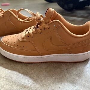 Nike Burnt Orange Low-Top Sneakers